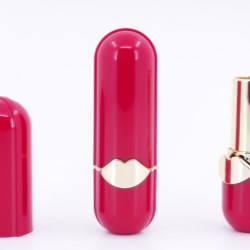 Lips decorated lipstick